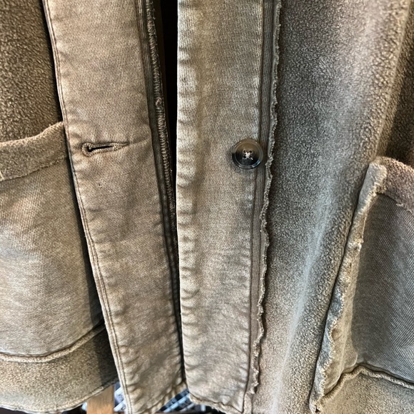 Reverse Terry Shacket - Picture 3 of 6